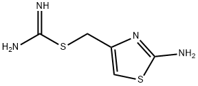 (2-AMINO-1,3-THIAZOL-4-YL)METHYL CARBAMIMIDOTHIOATE(WXG01086) 化学構造式