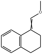 1-甲氧基亚甲基-1,2,3,4-四氢萘 结构式