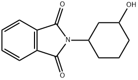 2-(3-hydroxycyclohexyl)isoindoline-1,3-dione Structure