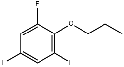 2,4,6-三氟正丙氧基苯,203511-24-4,结构式