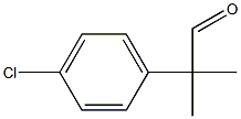 2-(4-Chlorophenyl)-2-methylpropanal Structure