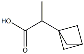 2-{bicyclo[1.1.1]pentan-1-yl}propanoic acid Structure