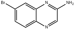 7-bromoquinoxalin-2-amine 化学構造式