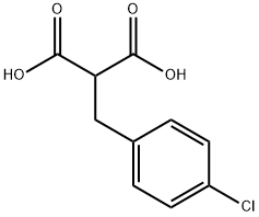 2-(4-chlorobenzyl)malonic acid Structure