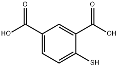 4-mercaptoisophthalic acid Struktur