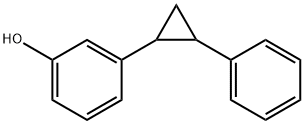 3-(2-Phenylcyclopropyl)phenol Structure
