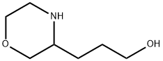 3-(morpholin-3-yl)propan-1-ol 结构式