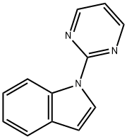 1-(嘧啶-2-基)-1H-吲哚, 221044-05-9, 结构式