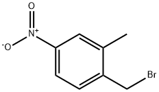 1-(bromomethyl)-2-methyl-4-nitrobenzene Structure