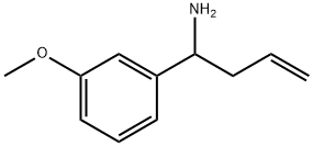 1-(3-METHOXYPHENYL)BUT-3-EN-1-AMINE Struktur