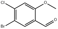 5-溴-4-氯-2-甲氧基苯甲醛,223778-51-6,结构式