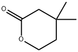 4,4-dimethyl-tetrahydro-pyran-2-one Structure