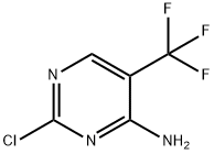 2-chloro-5-(trifluoromethyl)pyrimidin-4-amine,24101-09-5,结构式