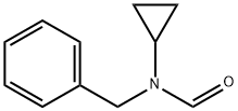 N-ベンジル-N-シクロプロピルホルムアミド 化学構造式
