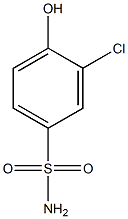 3-chloro-4-hydroxybenzenesulfonamide Structure