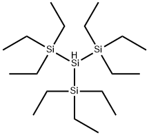 Tris(triethylsilyl)silane Structure