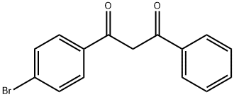 1-(4-溴苯基)-3-苯基丙烷-1,3-二酮,25856-01-3,结构式