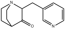 2-(pyridin-3-ylmethyl)quinuclidin-3-one Structure