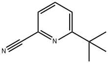 6-(tert-butyl)picolinonitrile Struktur