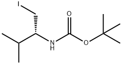 (R)-(1-碘代-3-甲基丁-2-基)氨基甲酸叔丁酯,293305-70-1,结构式
