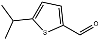 5-isopropylthiophene-2-carbaldehyde Structure