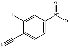 2-碘-4-硝基苄腈, 300627-43-4, 结构式