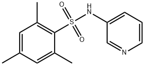 2,4,6-trimethyl-N-(3-pyridinyl)benzenesulfonamide Structure