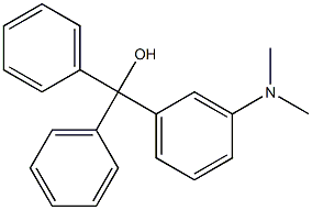 (3-(Dimethylamino)phenyl)diphenylmethanol Structure