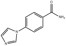 4-(1H-咪唑-1-基)苯甲酰胺,303994-67-4,结构式