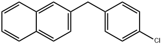 2-(4-Chlorobenzyl)naphthalene Structure