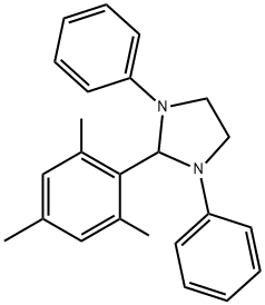 1,3-diphenyl-2-(2,4,6-trimethylphenyl)imidazolidine Structure