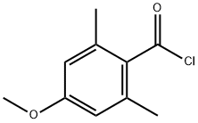 4-methoxy-2,6-dimethylbenzoyl chloride 化学構造式
