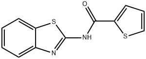 N-(1,3-benzothiazol-2-yl)thiophene-2-carboxamide Structure