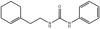 1-[2-(cyclohex-1-en-1-yl)ethyl]-3-phenylurea Structure