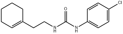 1-(4-chlorophenyl)-3-[2-(cyclohex-1-en-1-yl)ethyl]urea Structure