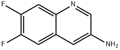 6,7-difluoroquinolin-3-amine Struktur