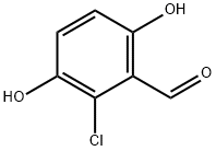 2-Chloro-3,6-dihydroxybenzaldehyde Structure