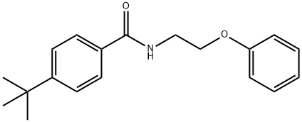 4-tert-butyl-N-(2-phenoxyethyl)benzamide Structure