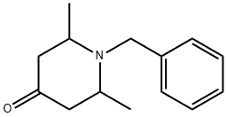 1-苄基-2,6-二甲基-哌啶-4-酮 结构式