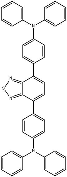 Benzenamine, 4,4'-(2,1,3-benzothiadiazole-4,7-diyl)bis[N,N-diphenyl Structure
