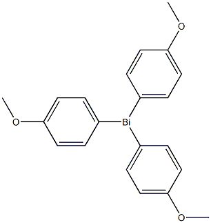 TRIS(4-METHOXYPHENYL)BISMUTHINE 化学構造式