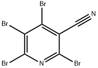 2,4,5,6-Tetrabromonicotinonitrile 结构式