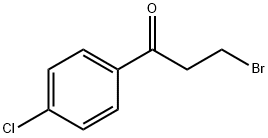 3-bromo-1-(4-chlorophenyl)propan-1-one Struktur