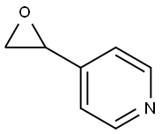 4-(环氧乙烷-2-基)吡啶,34064-35-2,结构式