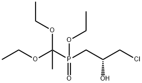 ethyl ((R)-3-chloro-2-hydroxypropyl)(1,1-diethoxyethyl)phosphinate(WXG00136) Structure