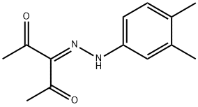 3-[2-(3,4-dimethylphenyl)hydrazinylidene]pentane-2,4-dione,349632-32-2,结构式