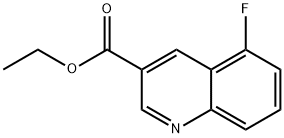 ethyl 5-fluoroquinoline-3-carboxylate Structure