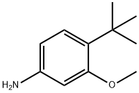 4-(TERT-BUTYL)-3-METHOXYANILINE, 35291-89-5, 结构式