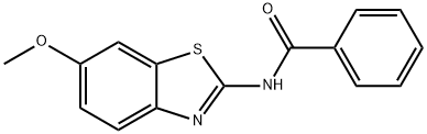 N-(6-Methoxybenzo[d]thiazol-2-yl)benzamide Structure