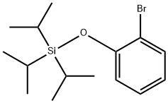 (2-Bromophenoxy)triisopropylsilane 结构式